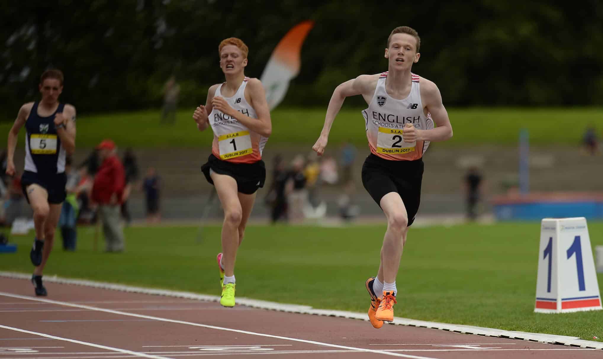 Max Burgin wins the 2017 SIAB International from Oliver Dustin. Photo: Piaras Ó Mídheach/Sportsfile