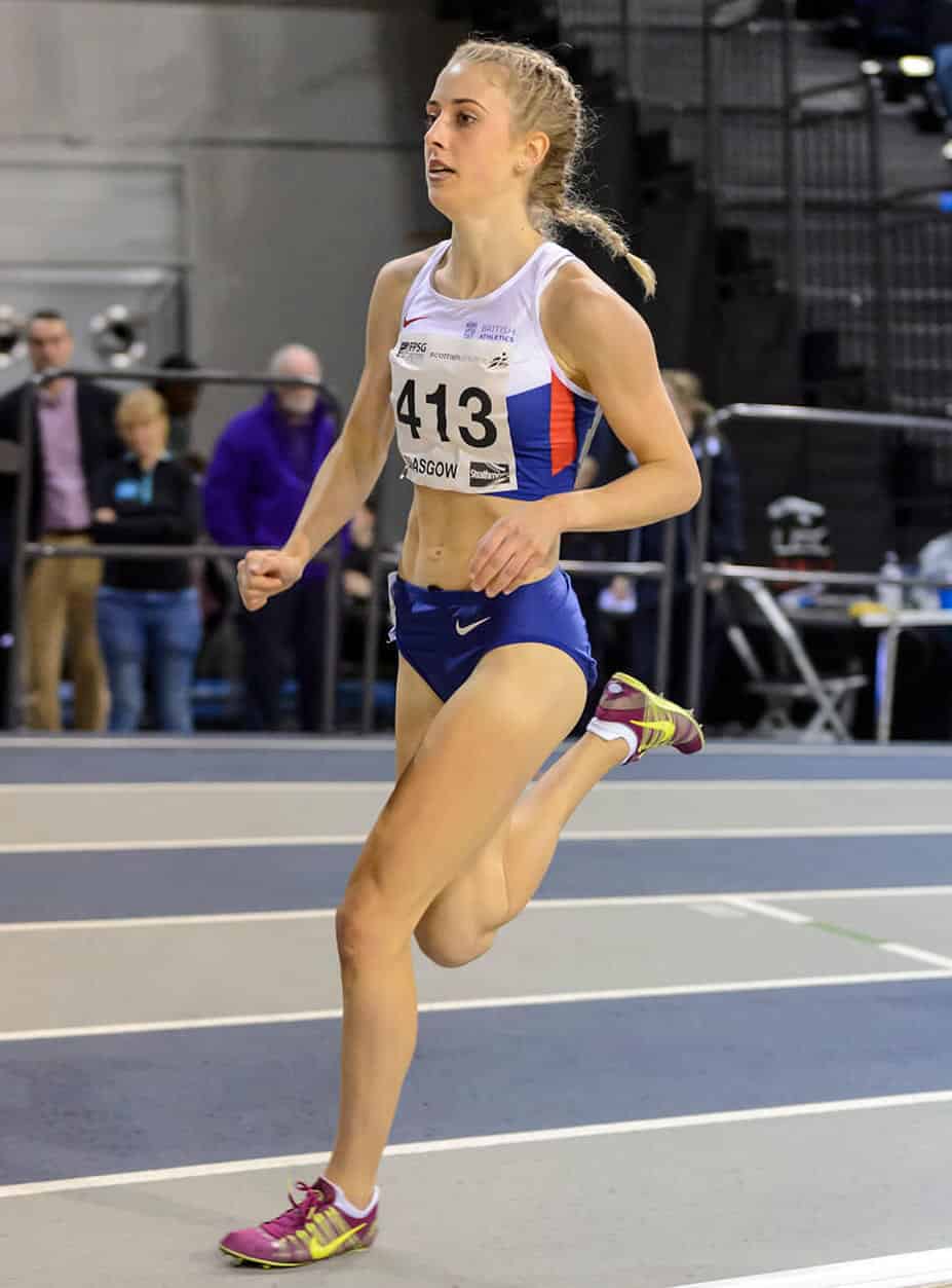 Jemma Reekie at the Emirates Arena in Glasgow. Photo: Bobby Gavin