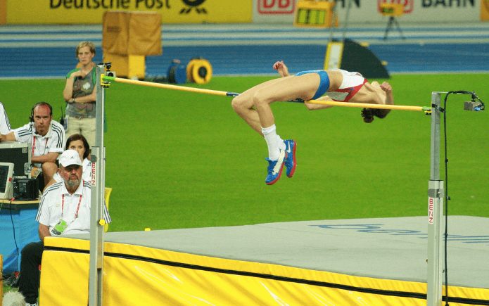 Anna Chicherova is said to be the last Russian to have returned a medal over a year ago. Photo: Grzegorz Jereczek via Flickr