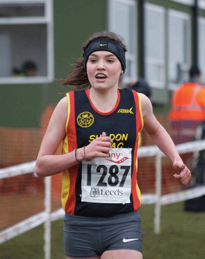 Kate Avery at the 2010 English National Cross Country Championships. Adam KR via Flickr